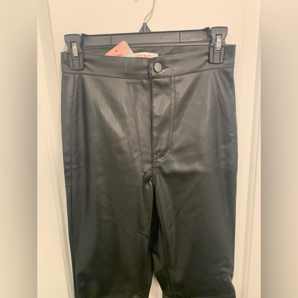 NWT Faux leather pants - Picture 6 of 8